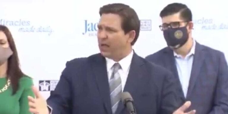 Watch florida governor ron desantis destroy obnoxious cnn reporter - photo licensed by shore news network.