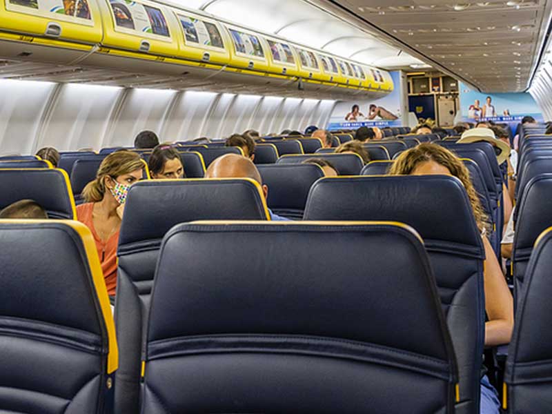 Air travel was down 61% in America, TSA says
