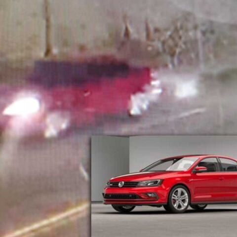The driver of this jetta in d. C. Killed a pedestrian and fled, now police are asking for help identifying the owner - photo licensed by shore news network.