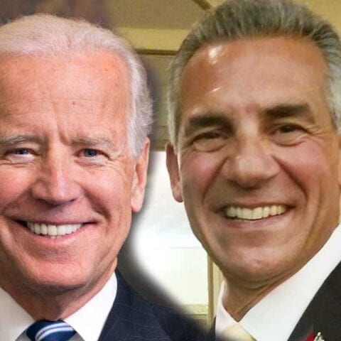 New jersey gop gubernatorial candidate jack ciattarelli under fire for open arms embrace of joe biden - photo licensed by shore news network.