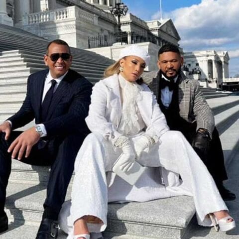 Watch jennifer lopez sing amazingly beautiful renditions of this land and america, the beautiful at biden inauguration - photo licensed by shore news network.