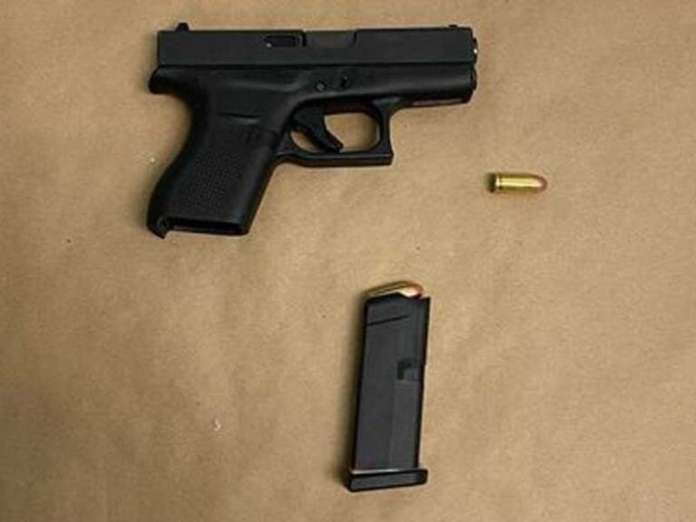 Uniontown, pa felon who accidentally shot himself pleads guilty to illegally possessing a gun and ammunition in violation of federal law - photo licensed by shore news network.