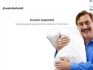 Was the My Pillow guy banned from Twitter? Yes he was Was the My Pillow guy banned from Twitter Yes he was