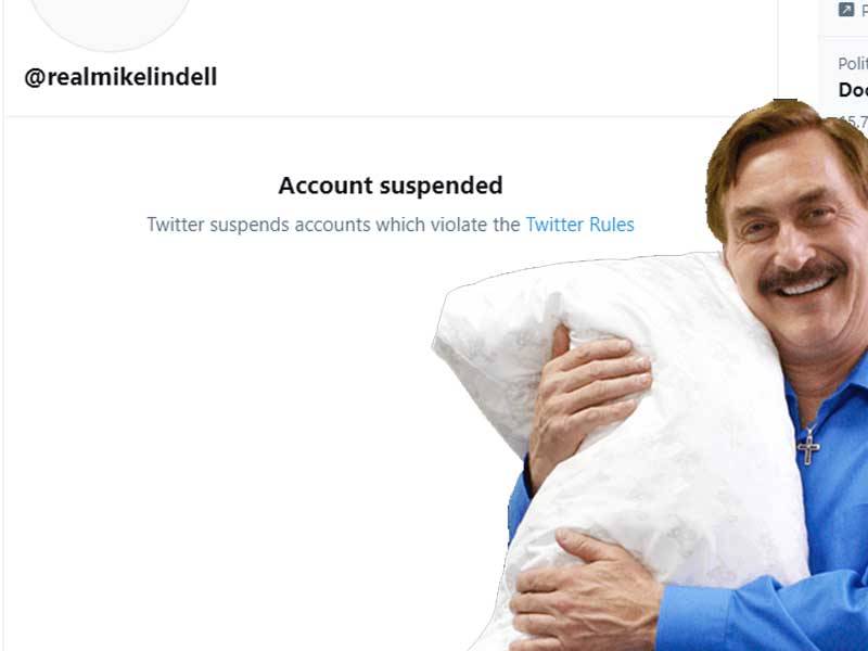 Guy who sells pillows is now American Democracy's biggest threat, according to the left