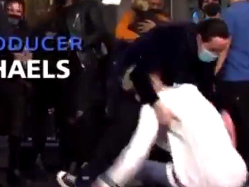 SNL has first funny moment in decades when Machine Gun Kelly fell off the stage