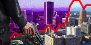 Since george floyd riots, city takeover portland shootings have skyrocketed police department shows