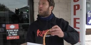 Barstool sports visits garfield pizzeria for portnoy's latest pizza review
