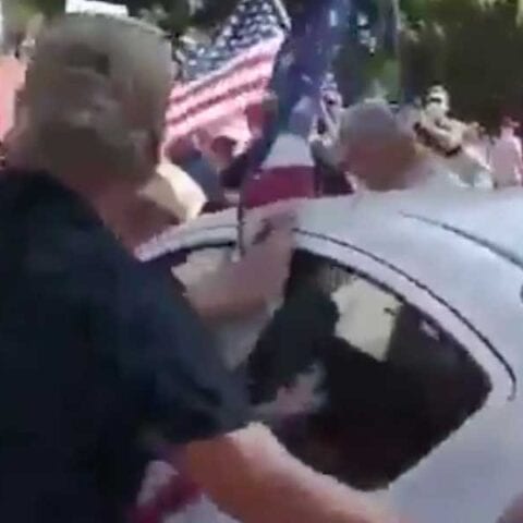 Blm/equality protest organizer charged for murder for running over trump supporters at her peaceful protest - photo licensed by shore news network.