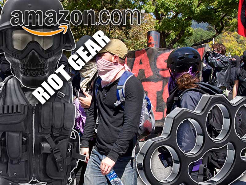 10 Riot Ready Amazon Deals: Amazon kicks off Parler, but sells riot-ready weapons to arm future rioters