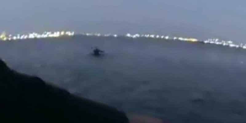 Watch: Police jump into freezing cold water to rescue mother, daughter from attempted murder suicide