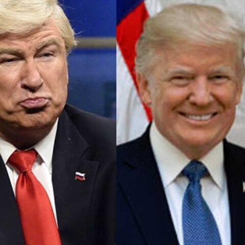 Both versions of trump now gone from twitter as alec baldwin quits platform, so he says - photo licensed by shore news network.