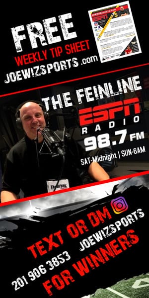 As sports betting explodes, ESPN expands Joe Wiz's Feinline program to two hours