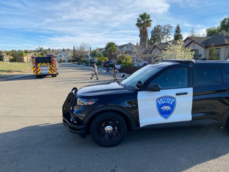 Antioch police use aerial drone to find knife wielding suspect in residential neighborhood