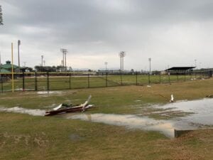 High winds damage panama city park, forcing closure
