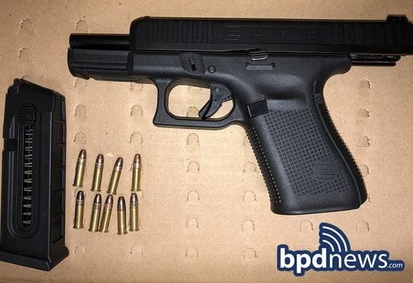 Boston PD arrests two on gun charges