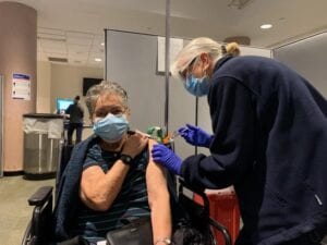 10,000th covid-19 vaccine dose administered at jersey shore university medical center