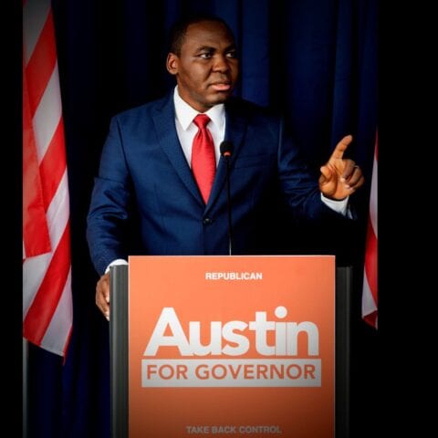 Black candidate for governor in michigan says he will abolish black history month - photo licensed by shore news network.