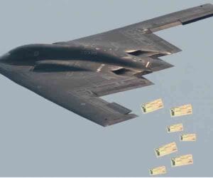 Biden administration unveils new stimulus check carpet bombing delivery system
