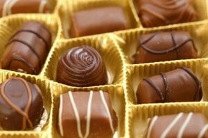 Valentine's day fun facts, what do people expect in a box of chocolates?