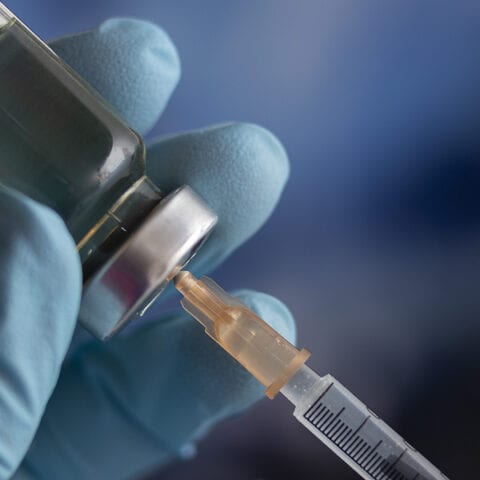 Moderna is developing a single-dose vaccine that combines covid-19 and flu boosters - photo licensed by shore news network.