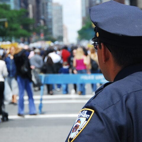 The number of police officers assaulted on the job skyrocketed in 2020, fbi crime data shows - photo licensed by shore news network.