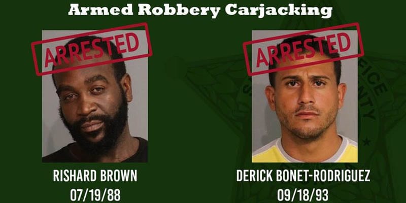 Osceola carjackers found, arrested