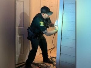 Woman, child hid in closet as "intruder" walked in their home