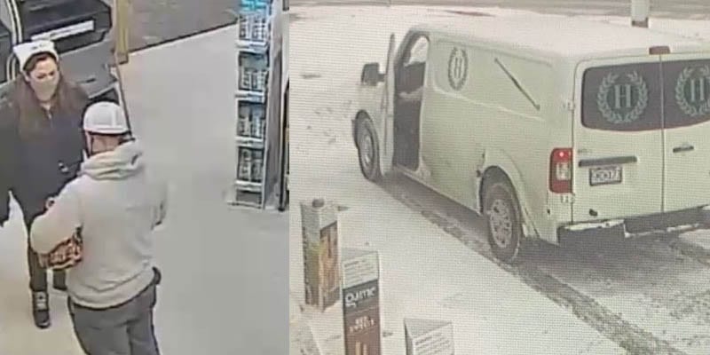 Bodysnatchers stole a van, a dead body and went shopping