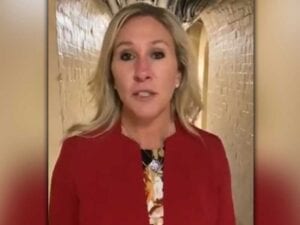 Did congresswoman marjorie greene really say jewish space lasers started california wildfires?