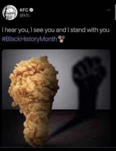 Fact check: did kfc run this horrible, racist ad to commemorate black history month?