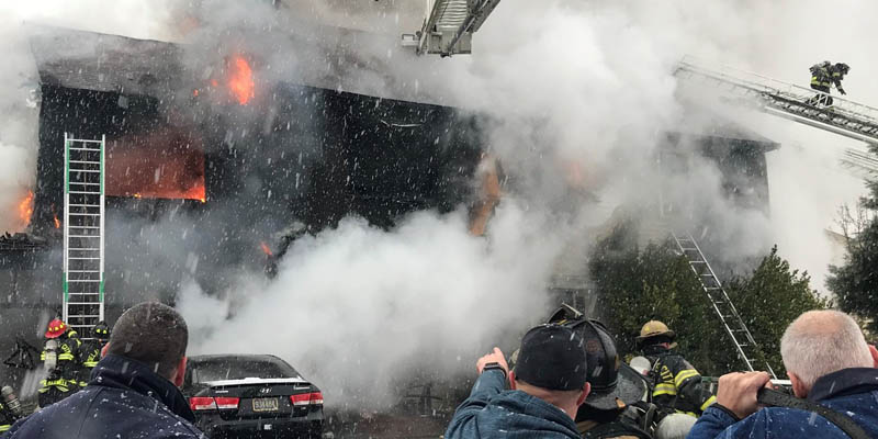 New Castle Paramedics Provide Support During Frigid Fire Call on Super Bowl Sunday