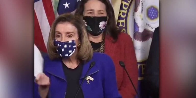 Nancy pelosi goes in full meltdown mode after trump acquittal - photo licensed by shore news network.