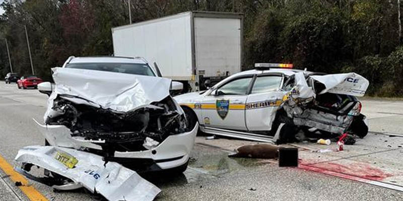 Jacksonville Sheriff Says "Move Over" After Three Officers Hurt in Avoidable Crashes