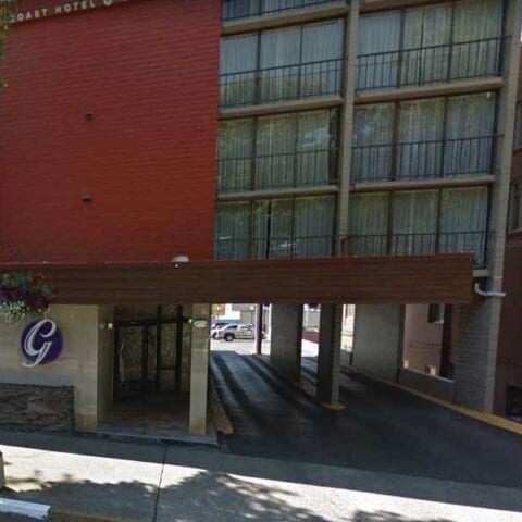 Leftist militants storm hotel, seize control with hatchets and batons, forcing guests to shelter in place - photo licensed by shore news network.