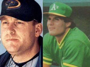 Curt schilling blows one by roid raging jose canseco