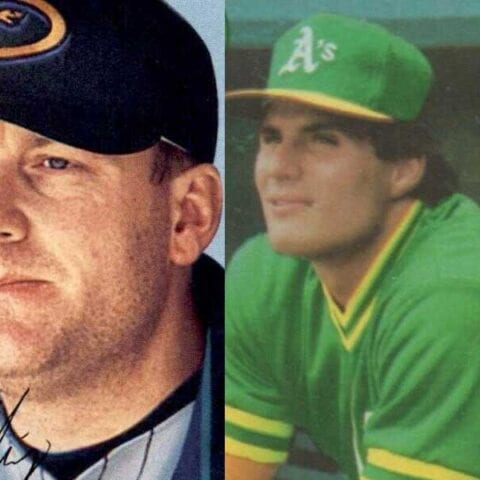 Curt schilling blows one by roid raging jose canseco - photo licensed by shore news network.