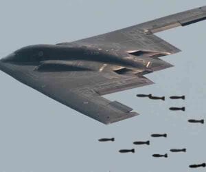 Take that, man! Biden bombs syria