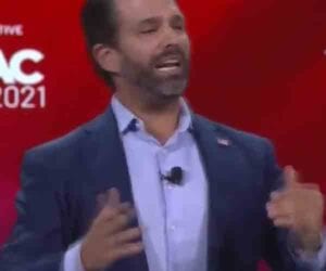 Liz cheney less popular than dad dick at a quail hunt says trump, jr.