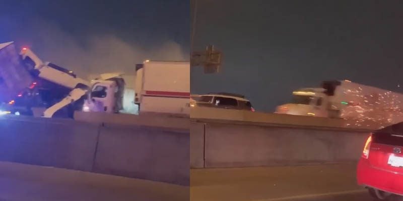 Shocking video shows deadly pileup on Fort Worth highway that killed five