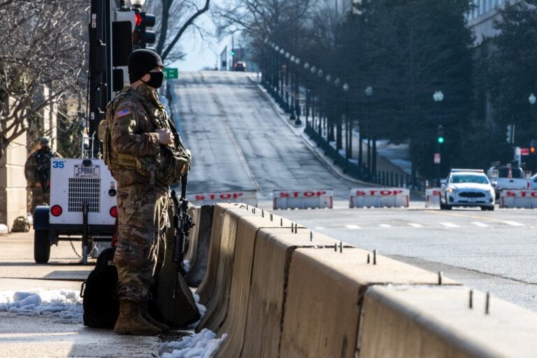 D. C. National guard general waited hours for response to muster guardsman during capitol incursion - photo licensed by shore news network.