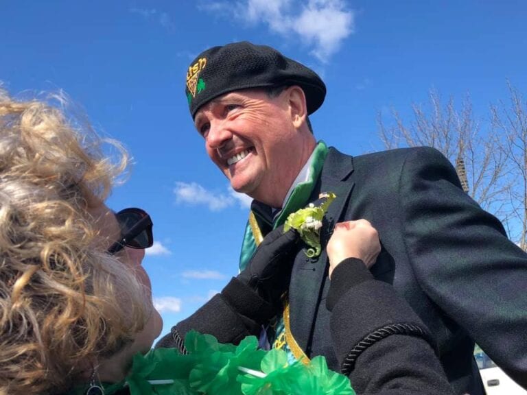 Governor phil murphy boasts his white pride in celebration of irish heritage - photo licensed by shore news network.