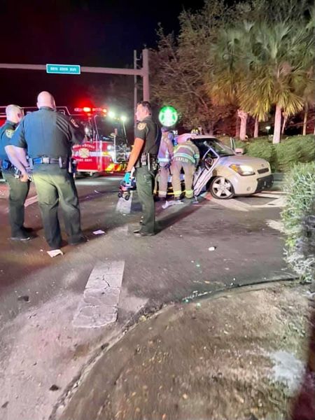 Crash near Santa Rosa Mall Injures Three