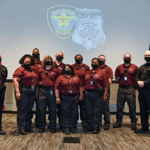Fort worth police department graduates first group of unarmed civilian crime responders - photo licensed by shore news network.