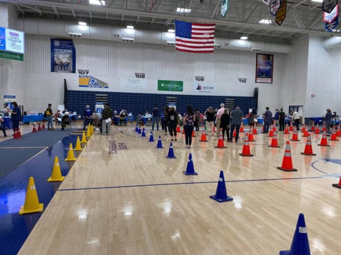 Getting vaccinated at Toms River High School North, How Difficult Is it?