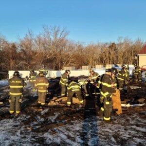 Fire damages lakewood pizzeria, liquor store, daycare center - photo licensed by shore news network.