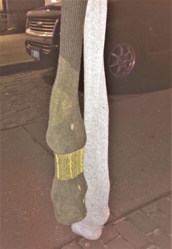 Peaceful Portland protesters armed with guns, grenades, knives and socks filled with large rocks