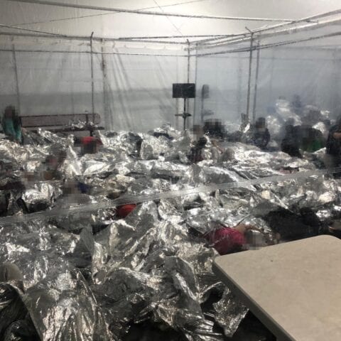 Biden official asked senators who visited child detention camps to delete pictures - photo licensed by shore news network.