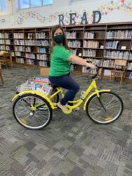Ridgeway ‘bookmobile’ delivers books to students