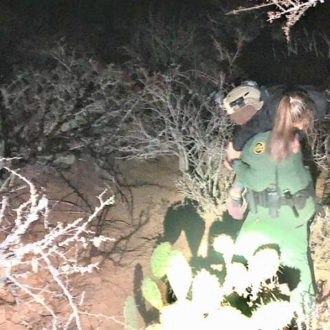 Border patrol saves illegal alien, woman, having seizures in desert - photo licensed by shore news network.