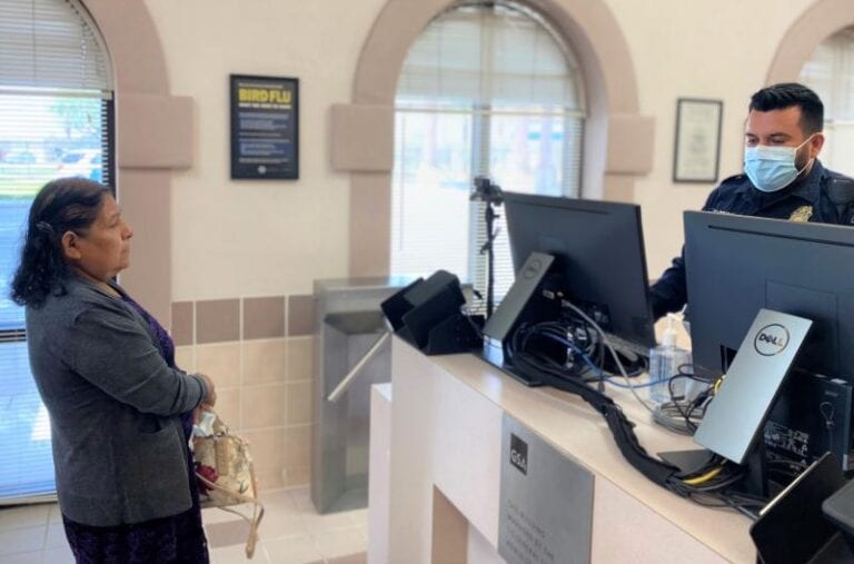 Border patrol rolls out high-tech touchless travel system to simplify border crossings - photo licensed by shore news network.